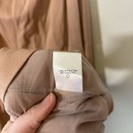 NBD Women's Small Long Dress Beige Nude Cutout Slit Stretch Photo 2