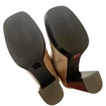 Jeffrey Campbell NEW  Retro 70s Platform Boot Taupe Beige & Black Leather Size 8 Photo 10