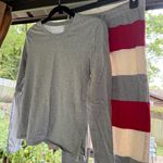 Honest Baby Womens Pajamas Christmas Size XS Red Gray White Organic Cotton Photo 1