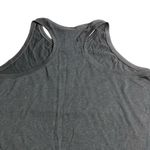 Nike Racerback Tank Top Grey Floral Swoosh Logo Photo 4