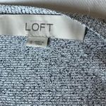 Loft • Grey Crewneck Marled Sweater Photo 8