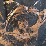 Old Navy Active Black Rose Gold Marble Print Crop Tank Top Women's XL Go Dry Photo 4