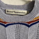 Stoned Immaculate NWOT Ziggy Sweater in Blue Gray Photo 3
