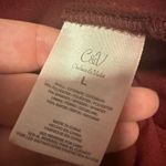 Chelsea and Violet  Burgundy Sheath Mini Dress Photo 4