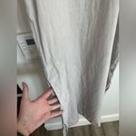 Italian linen dress made by Laura Bianchi in Italy Tan Size M Photo 2