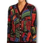 Jessica Howard Vintage Artistic Lightweight Blazer 16 Photo 0