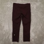 Lululemon Fast Free 7/8 Ankle Tights Dark Purple Women's 4 Gym Yoga LW6AL7 Photo 3