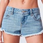 Urban Outfitters BDG Dolphin Low Rise Denim Blue Jean Shorts Size 28W NEW Photo 0