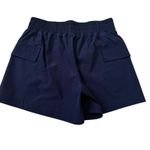 Apana Blue Drawstring Sporty Mini Shorts Women's Size Small | 37-3 Photo 1