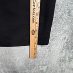 Trina Turk  Black Dress Size 2 Floral Embroidered Ruffle Sleeve Cocktail Photo 8