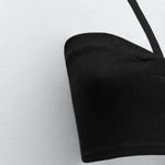 ZARA Black Sweetheart Top Photo 1