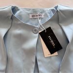 Uoozee | Powder Blue Crew Neck Cape/Long Coat | Size Medium | NEW WITH TAGS Photo 8