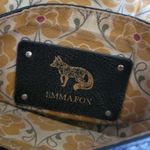 Emma Fox  crossbody bag purse leather black and gold Photo 4