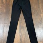 Theory  Bi-Stretch Cotton High-Waisted Black Legging Photo 4