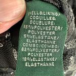 Lauren Ralph Lauren | Sz 8 | Black Sequin Long Sleeve V Photo 7