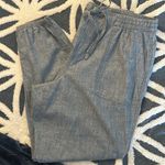 Gap Women’s Lightweight Chambray Utility Style Joggers Lounge Everyday Wear Pant Photo 8