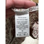 All in Favor All In Favor Floral V-Neck Ruffle Top Size Medium Photo 6