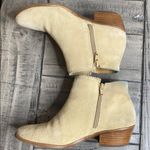 Jack Rogers Bailee Leather Suede Tan Booties 6M Photo 8