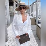 ZARA  Embroidered White Limited Edition Blouse‎ Photo 1