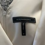 BCBGMAXAZRIA BCBG White Midi Dress Photo 2