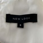 New Look Jumpsuit Womens 4 White Crop Neutral Minimalist Preppy Clean Girl Photo 5