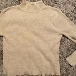 Arizona Jeans cream mock turtleneck long sleeve Photo 3
