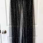Sheer mesh glitter skirt Black Size M Photo 0