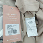 Birdy Grey  Spence Taupe Chiffon Convertible Dress Bridesmaid Prom SMALL‎ NWT Photo 12