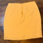 Vintage Yellow Pencil Straight Skirt Pamela B Made in the USA Womens 8 Photo 4