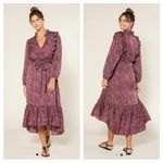 Outerknown  stardust midi wrap dress Photo 1