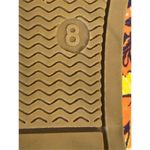 Disney  Hidden Mickey Minnie Tropical Flower Colorful Loafer Canvas Shoe US 8 Photo 7