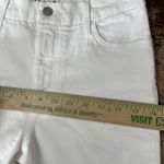Frank & Eileen  SLIGO Womens Sz 28 White Cotton Stretch Raw Hem Jeans EXC Photo 4
