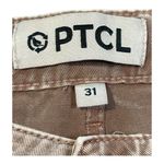 PTCL Wide Leg Jeans High Rise Straight Leg Denim Pants‎ Pink Women Size 31 Photo 6