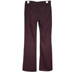 Betabrand  Brown Faux Suede Fall Bootcut Stretch Waist Pants Size Medium Photo 6