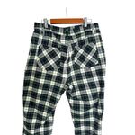 Urban Outfitters Plaid High Waisted Straight Crop Pants Size Academia Preppy Photo 2
