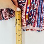 Tribal Boho Print Summer Beach Shorts Womans L Red Size L Photo 6