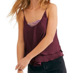 Free People  Turn It On Cami in Veviter Bloom sz S NWT $68R Photo 0