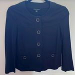 Banana Republic  | Navy Blue Blazer Sweater Jacket Size 4 Photo 0