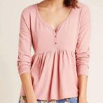 Anthropologie NWT Montana Babydoll Sleep Top Photo 0