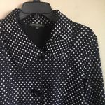 For Cynthia  petite large black and white polka-dot coat Photo 2