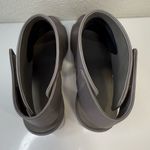 Vince Faye Gray Leather Open Toe Cutout Slingback Block Heel Booties 7.5 Photo 7