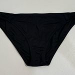 Shade & Shore Black Bikini Bottoms Women’s Size X-Large Braided Side Detail Photo 1