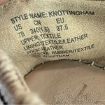 Kate Spade Knottingham Polka Dot Knit Scalloped Espadrille Flats Black White 7 Photo 8