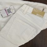 MIchael Kors “Izzy” cropped skinny white jeans size 6 Photo 4