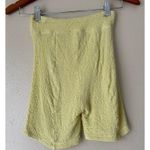 Urban Outfitters Out From Under Yellow Textured Bike Shorts Size Small Photo 4