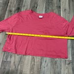 Outdoor Voices  casual red long sleeve crop tee Photo 2