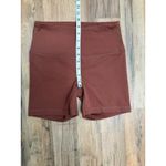 Yogalicious LUX High Waist Biker Shorts Clay Brown Butter Soft S Photo 4