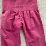 NVGTN  Seamless High Waisted Leggings raspberry Medium Gym Activewear Photo 3