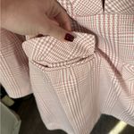 Choosy Plaid Blazer Dress White Size 4 Photo 3