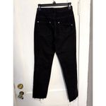 English Factory Black Destroyed Mom Jeans Photo 6